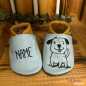 Preview: Name mit Knochen/Herzen und Wuffi Berni