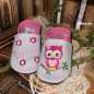 Preview: Name mit Blumen und Eule