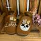 Preview: Name mit Federkrone und Panda