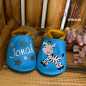 Preview: Name mit Blumen und Zebra