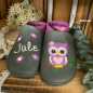 Preview: Name mit Blumen und Eule