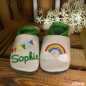 Preview: Name mit Wimpelkette und Regenbogen