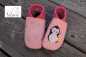 Preview: Name mit Schneeflocken und Pinguin