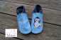 Preview: Name mit Schneeflocken und Pinguin