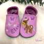 Preview: Name mit Schmetterlinge und Pferdchen