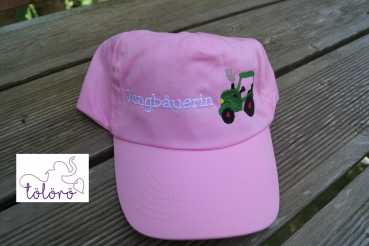 Cap mit Name und Traktor