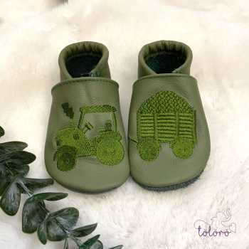 *sofortkauf* Trakor und Anhänger grün Gr. 20/21