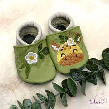 *sofortkauf* Blumenranke und Giraffenkopf Gr. 18/19