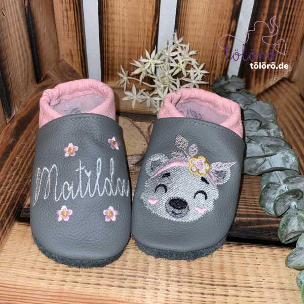 Name mit Blümchen und Bärchen