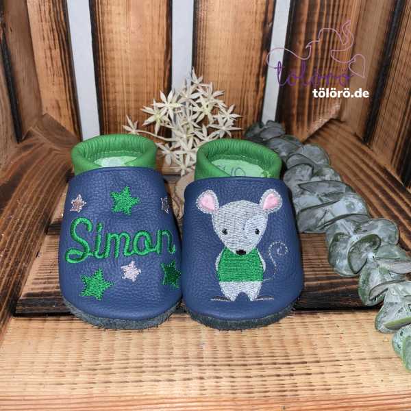Name mit Sternen und Mäuserich