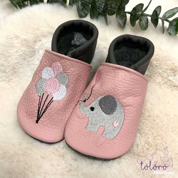 *sofortkauf* Elefant mit Luftballon rosa Gr. 20/21